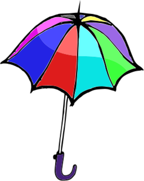 Picture - Umbrella Clipart (600x754), Png Download