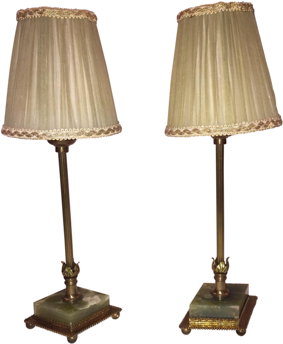 Medium Size Of Pillar Table Lamp Small Marble Base - Lampshade (712x713), Png Download