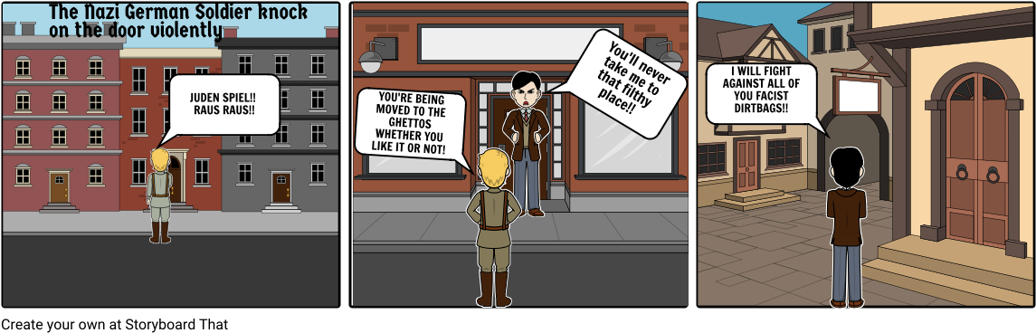 German Graphic Novel - Cartoon (1164x385), Png Download