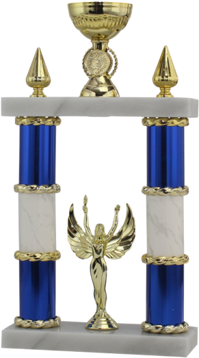 Pillar Trophy Turin 36,5cm - Trophy (900x600), Png Download
