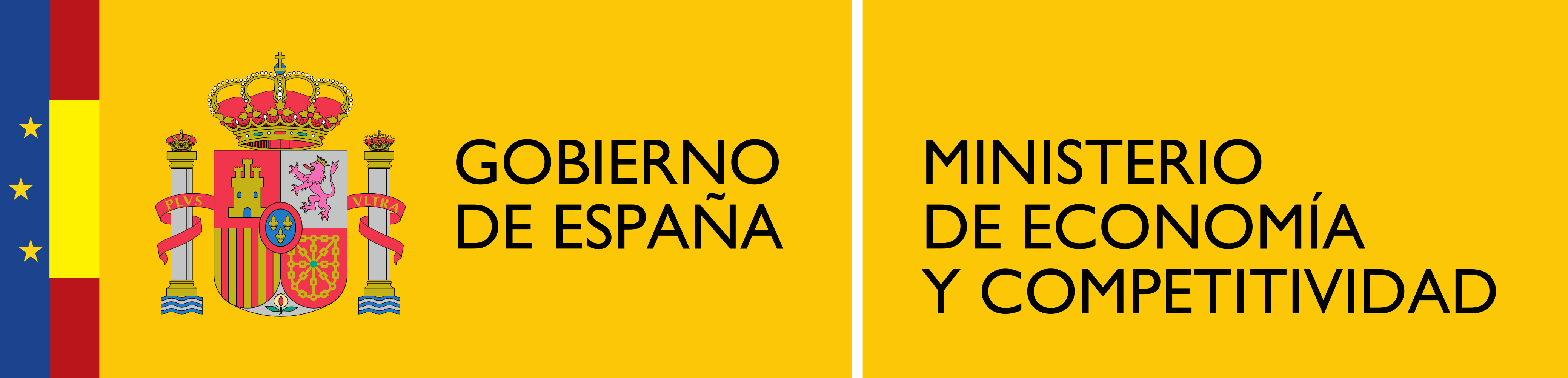 Logotipo Del Ministerio De Economía Y Competitividad - Government Of Spain (4155x1228), Png Download