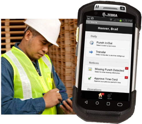 7701 - Zebra Tc75x Handheld Mobile Computer Tc75ek-2mf22ab-us (600x520), Png Download