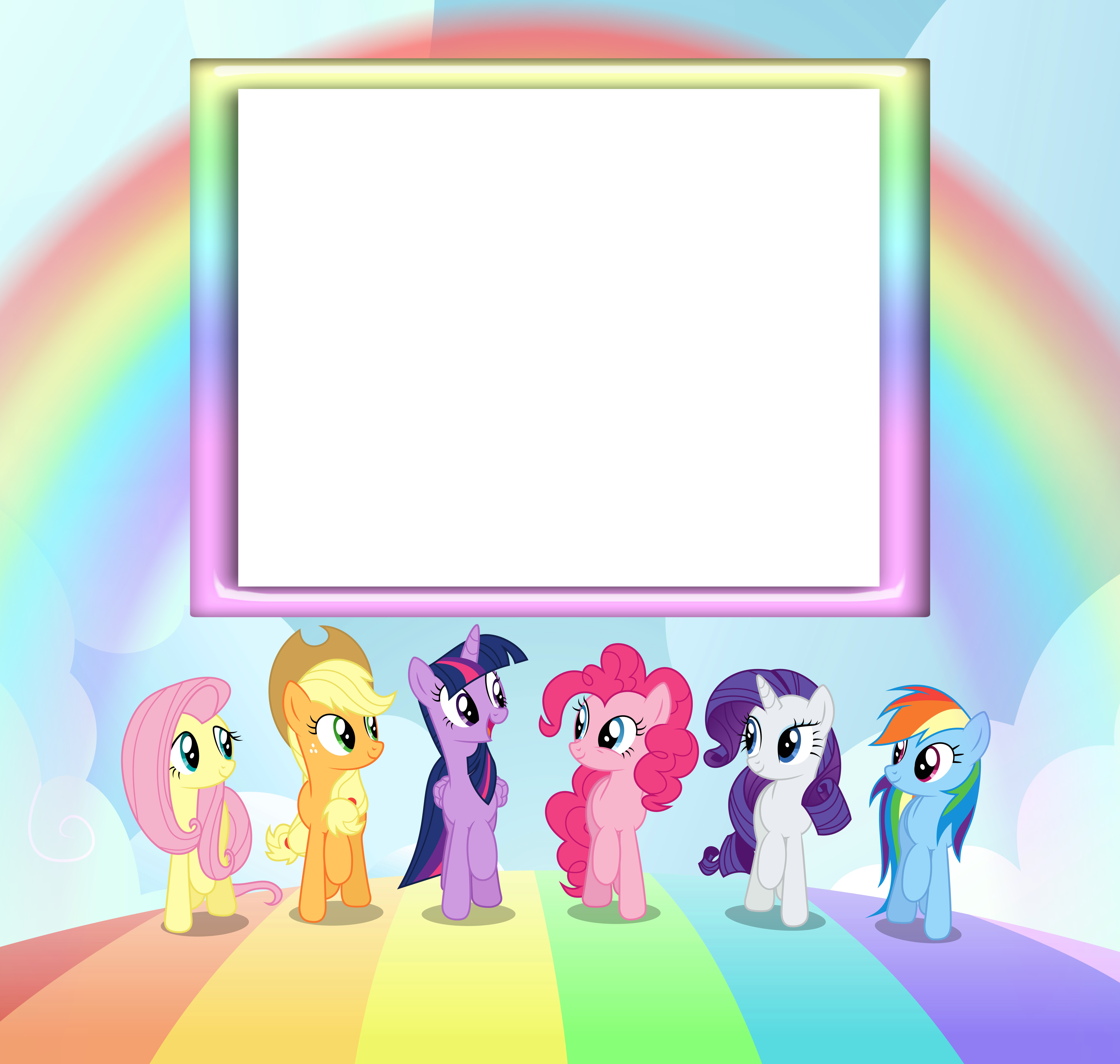 My Little Pony 4k (6001x5699), Png Download