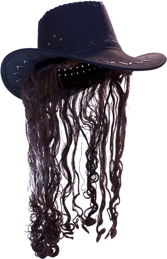 14372 Black Hat Blac - Png Hair Images Boy (600x926), Png Download