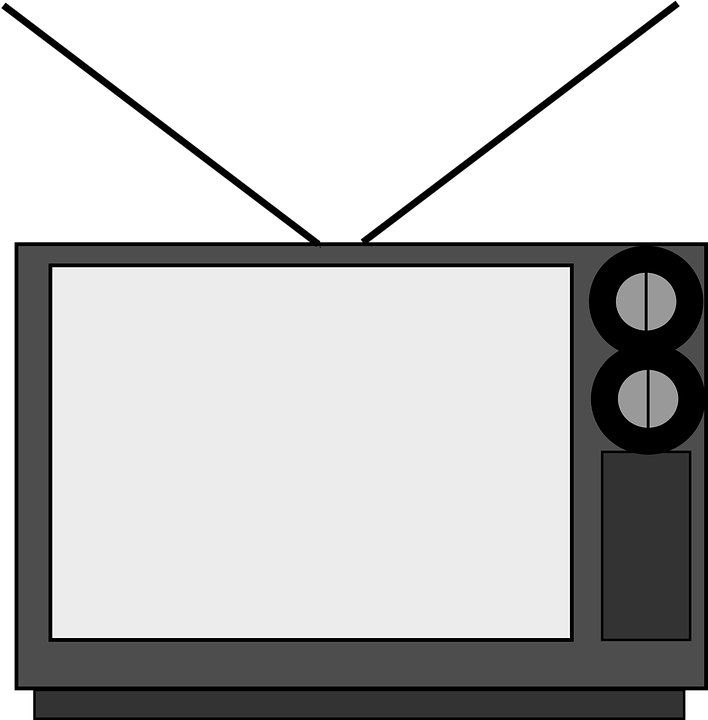 Television Tv Screen - Television Clipart Jpg (708x720), Png Download