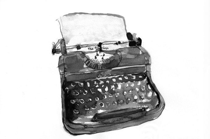 Realistically Paint A Watercolor Illustration - Machine (680x449), Png Download