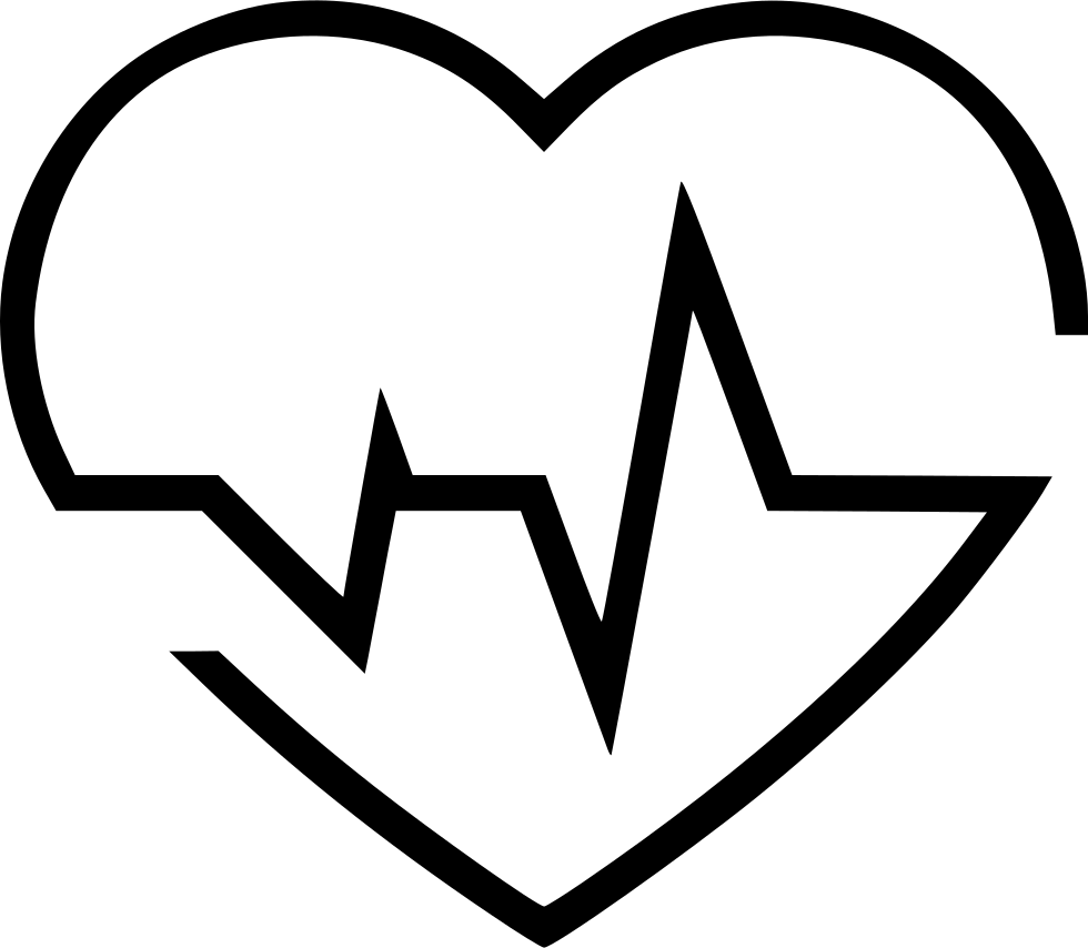 Png File Svg - Heartbeat Png (980x854), Png Download