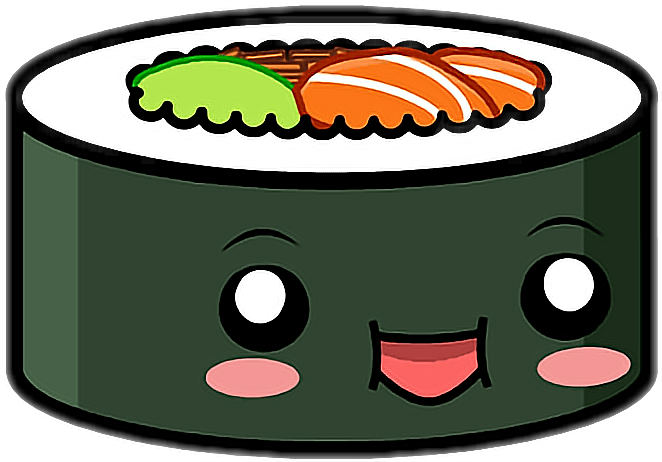 Report Abuse - Transparent Background Sushi Clipart (662x462), Png Download