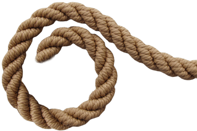 Rope Curl - 粗 麻 繩 (400x400), Png Download