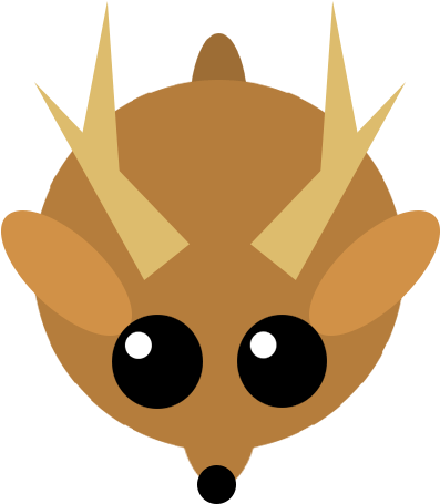 Deer - Mope Io Winter Skins (500x500), Png Download
