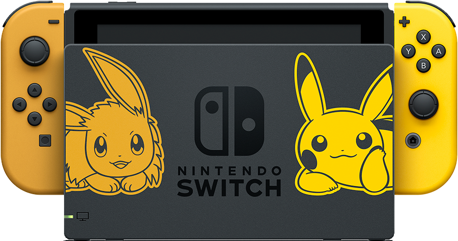 New Features, Switch Bundle Announced For Pokemon - Nintendo Switch Dock Set (750x400), Png Download