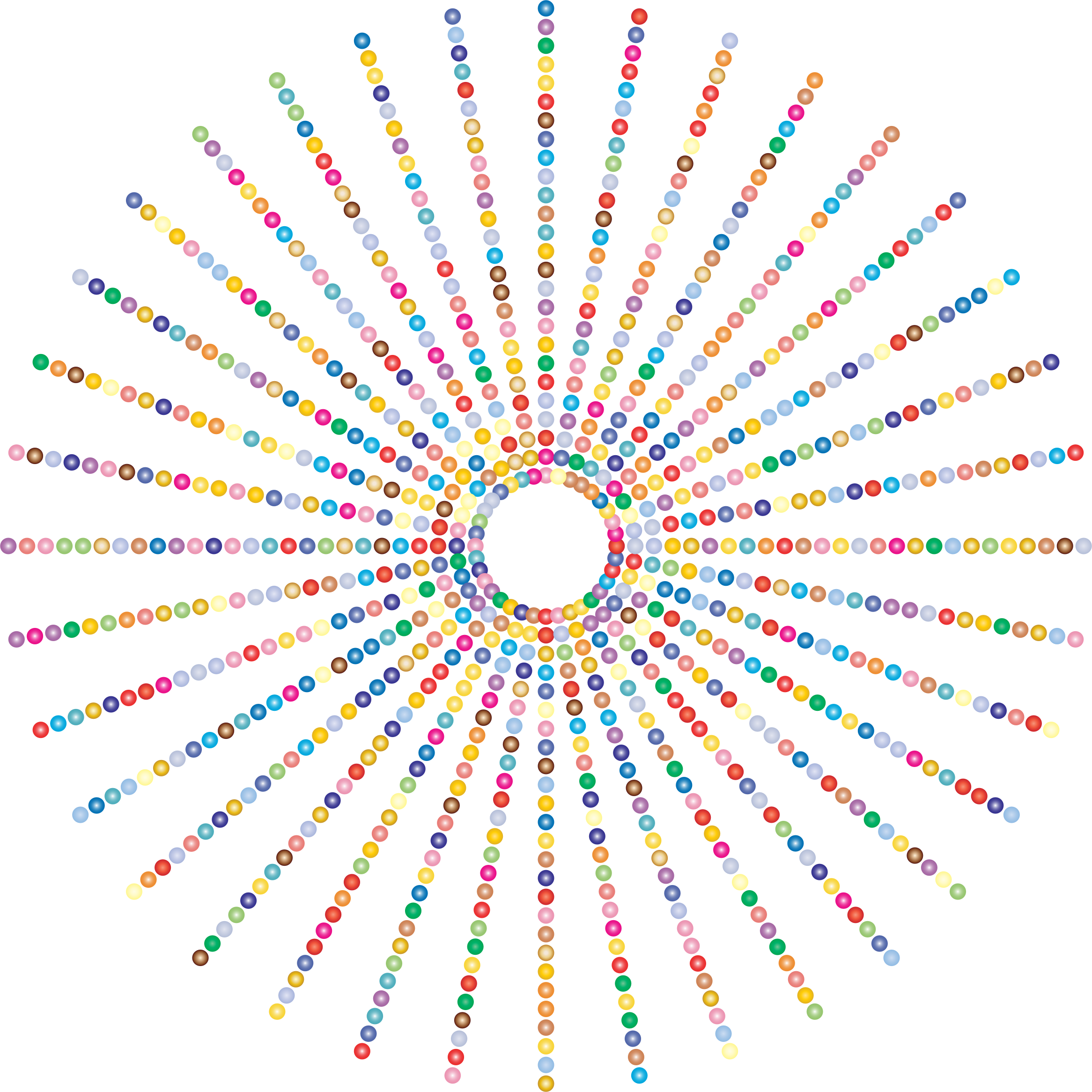 Abstract Prismatic Sun Png Free Download - Portable Network Graphics (2332x2332), Png Download