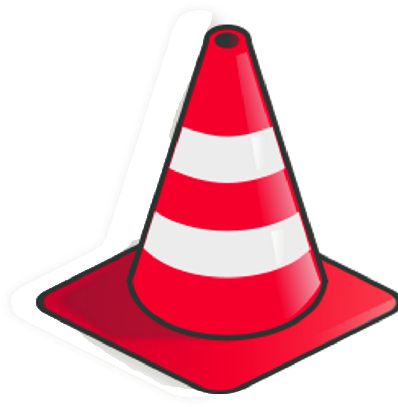 Barricade 20clipart - Clip Art Traffic Cone (786x800), Png Download