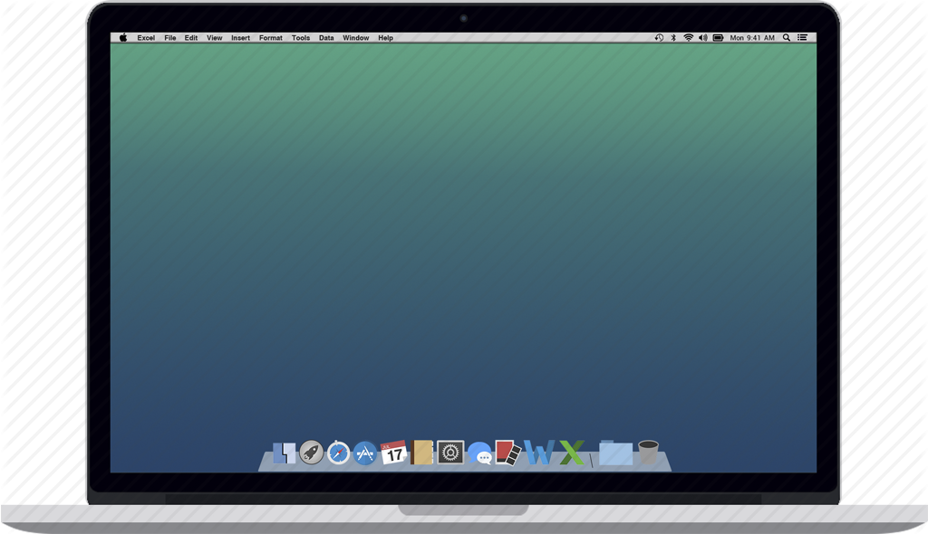 Mac Laptop Png Image Background - Apple Macbook Pro (1024x590), Png Download
