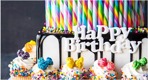 Jjr's Birthday Cake - Cake (565x305), Png Download