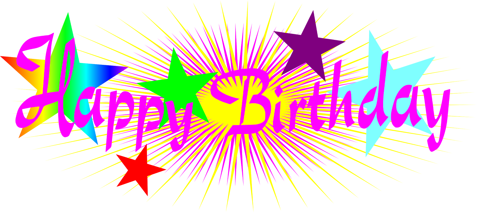 How To Set Use Happy Birthday Svg Vector (600x267), Png Download