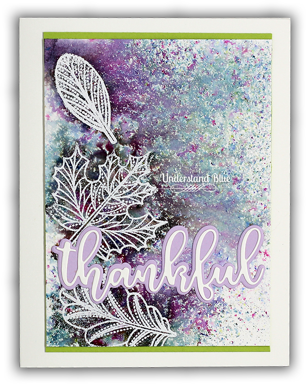 Thankful In Lavender By Understandblue - Motif (650x791), Png Download