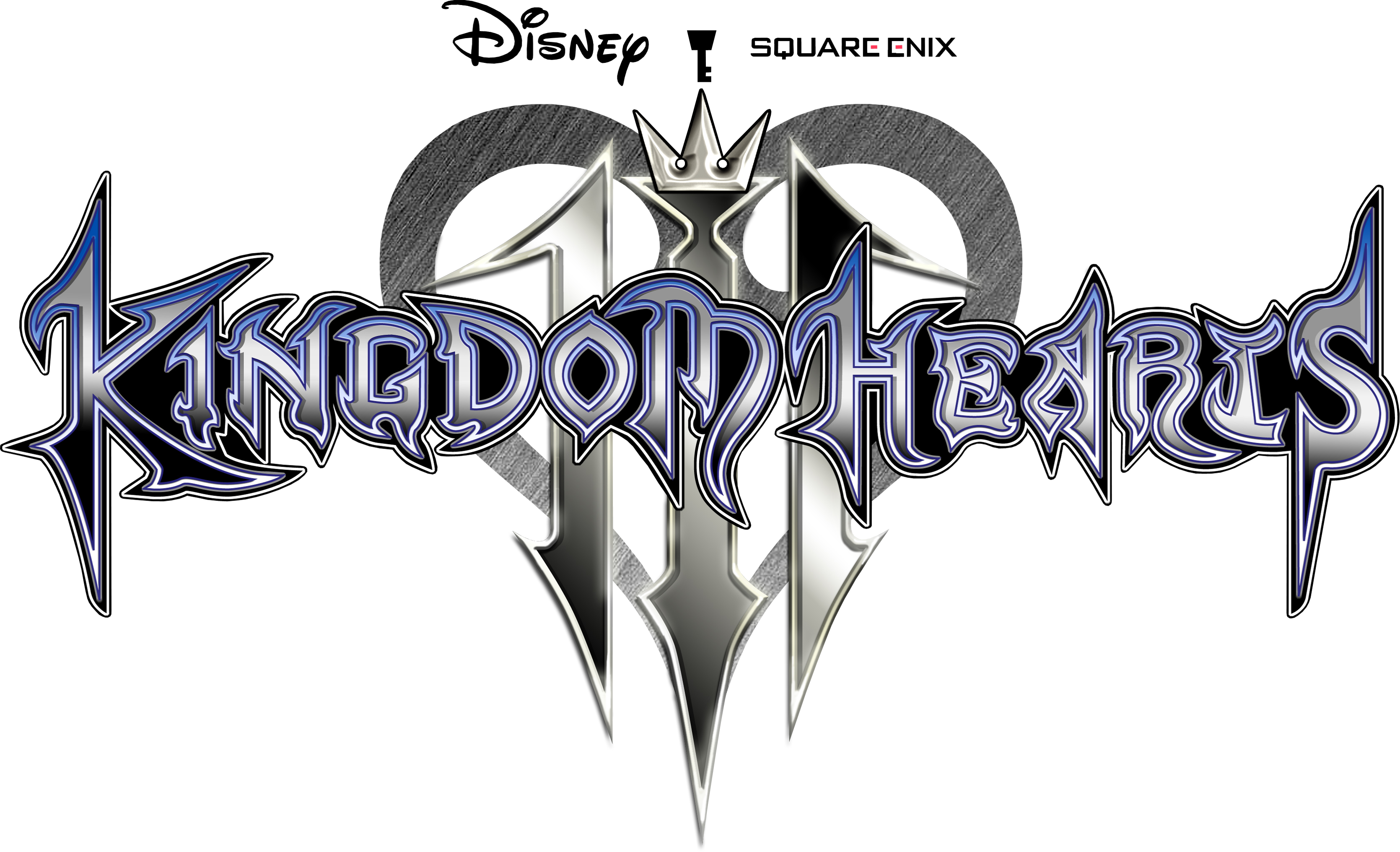 Kingdom Hearts 3 Logo Png Image - Kingdom Hearts 3 Title (3340x2032), Png Download