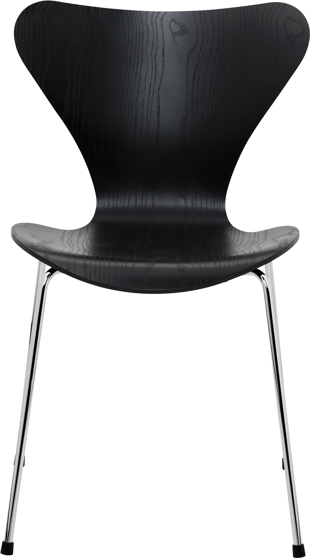 Series 7 Chair Arne Jacobsen Coloured Ash Black - Fritz Hansen Series 7 Chair By Arne Jacobsen (1600x1840), Png Download