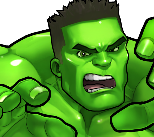 Hulk - Avengers Academy Hulk 5 Star (508x452), Png Download