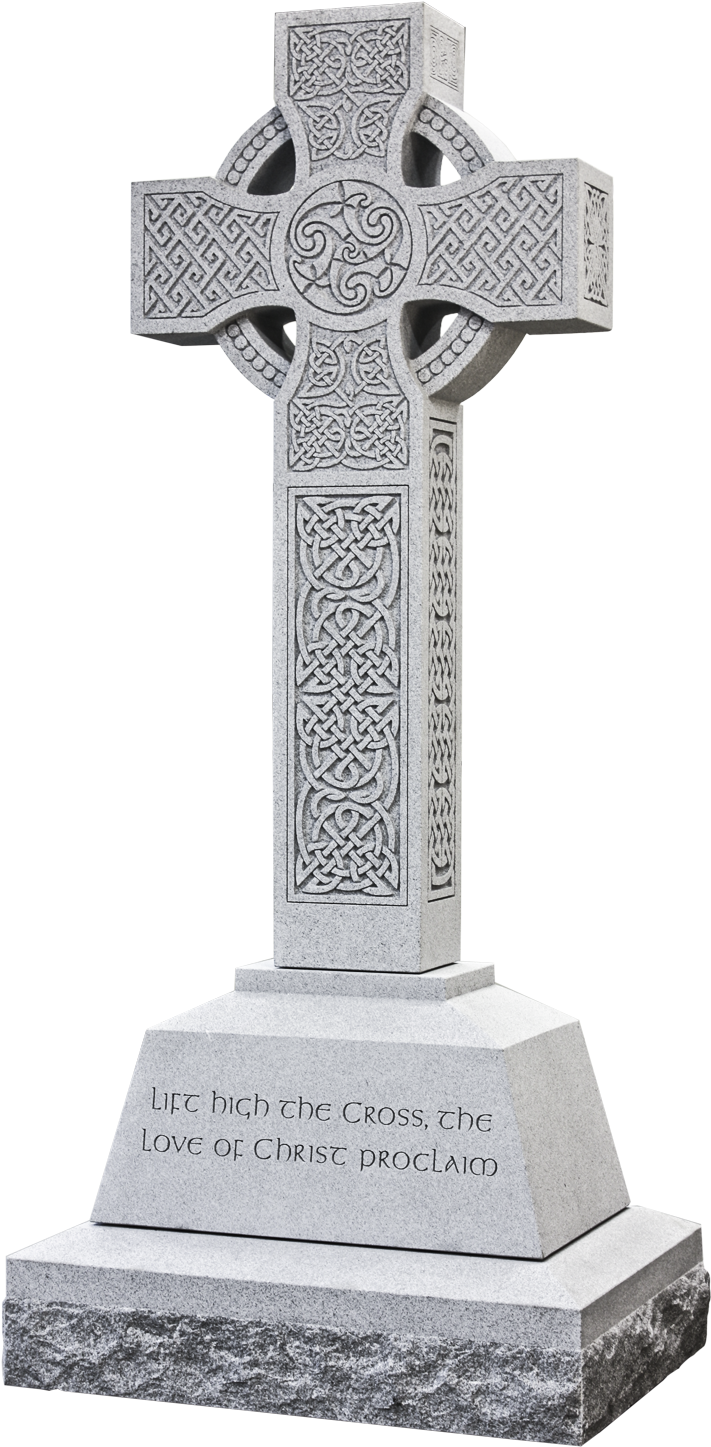 Head-resurrection Cross - Cemetery (846x1500), Png Download