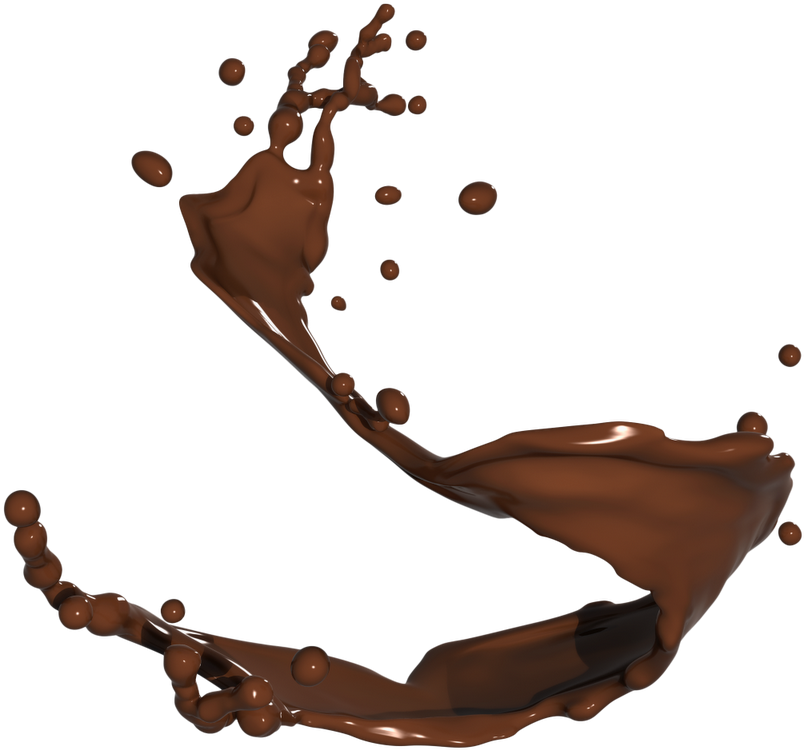 Chocolate Splash Png Image - Chocolate Milk Splash Png (1600x1066), Png Download