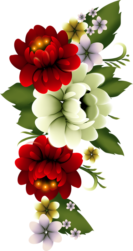 Flower Png Flowers Flores Flowers Bloemen Png Flowers - Perfect Floral Bouquets Clipart With Transparent Backgrounds (425x800), Png Download