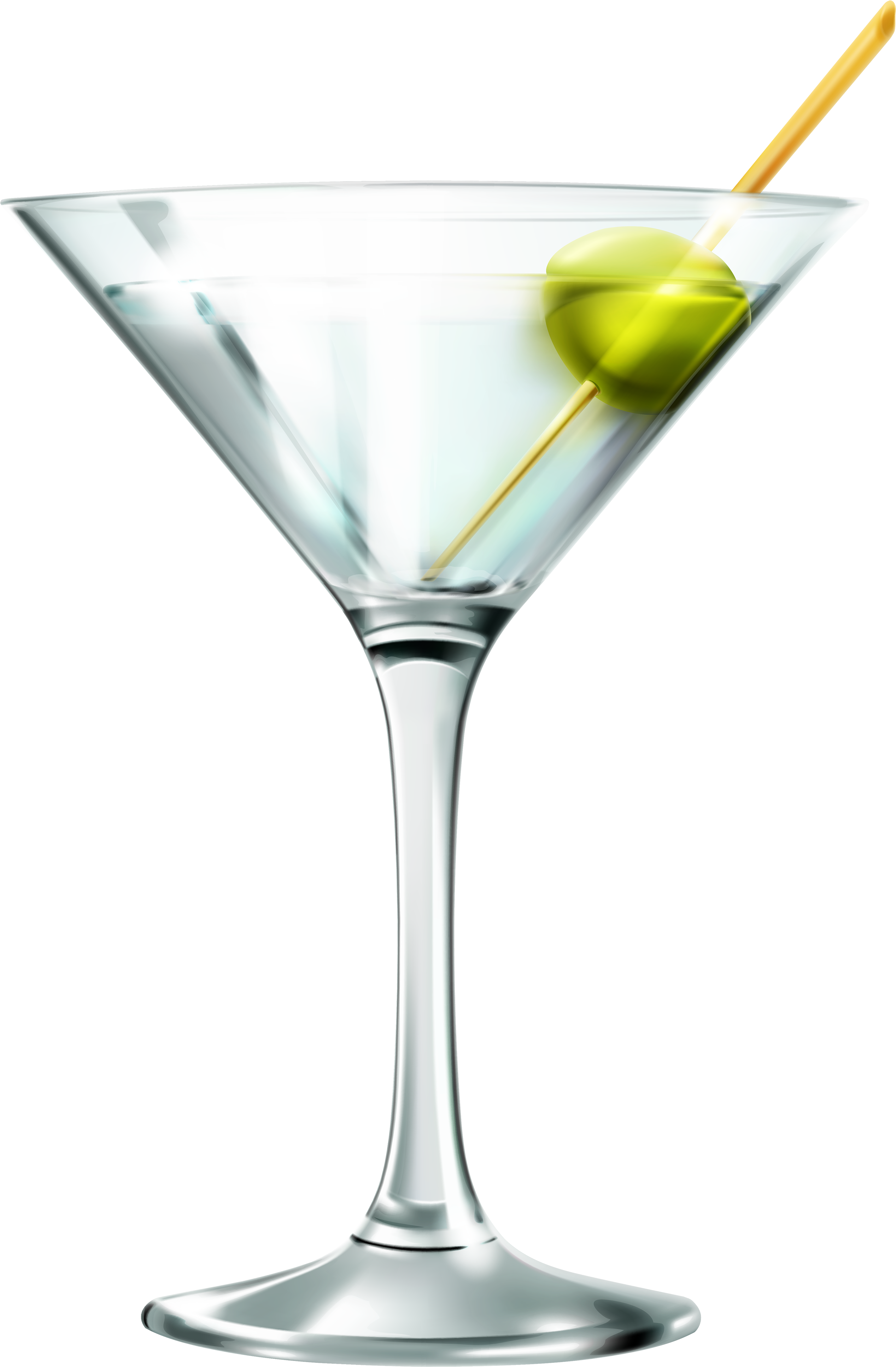Transparent Martini Glass Png Clipart - Martini Glass Png (2634x4000), Png Download