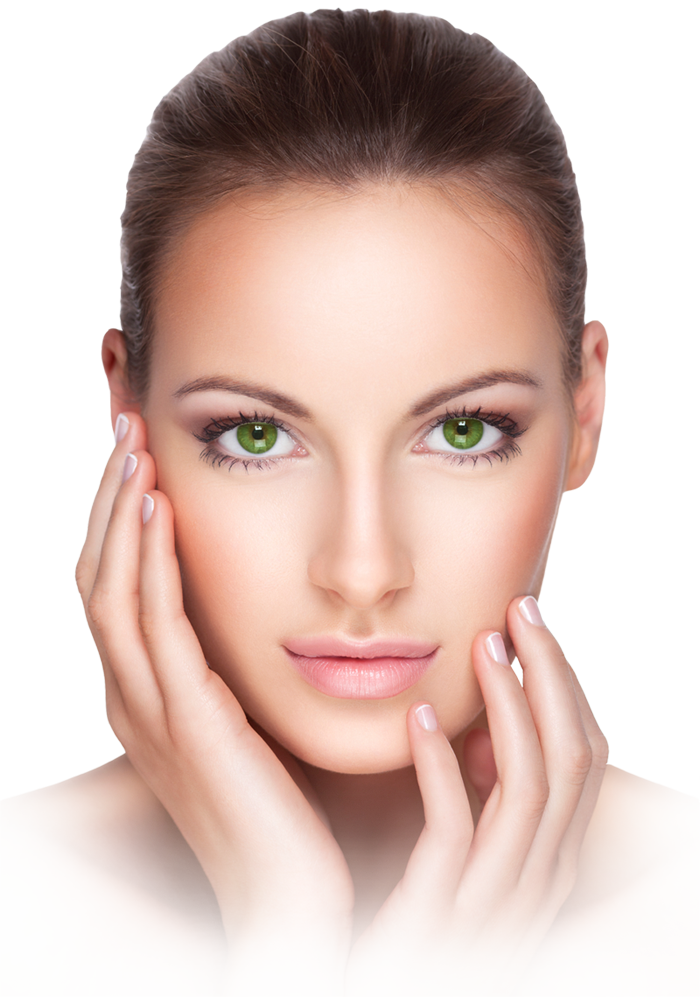 Model Png Image Background - Skin Care Face Png (700x997), Png Download
