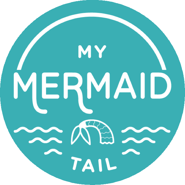 My Mermaid Tail - Logo (650x649), Png Download