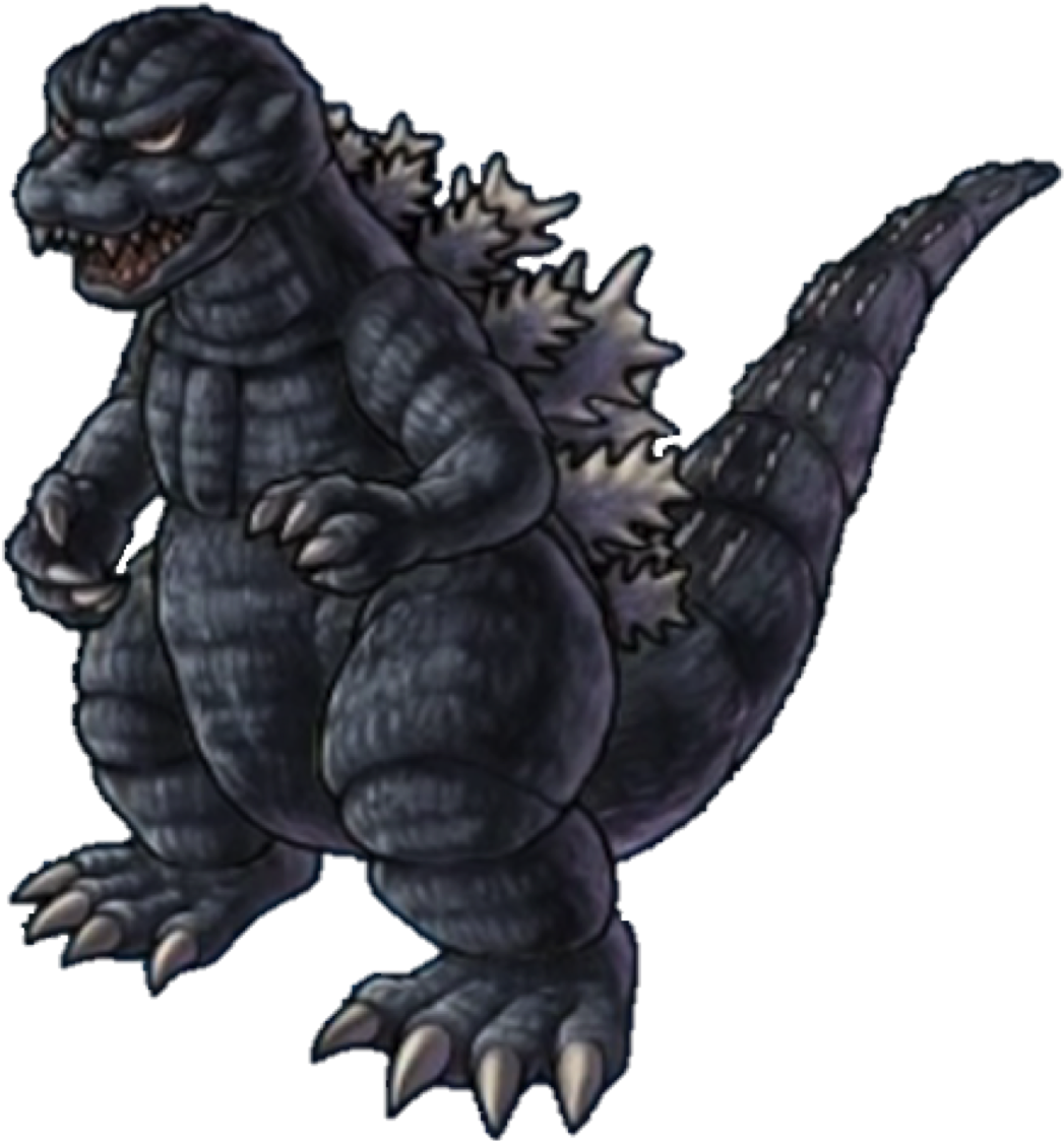 84 Godzilla - Png - Wiki (1078x1125), Png Download