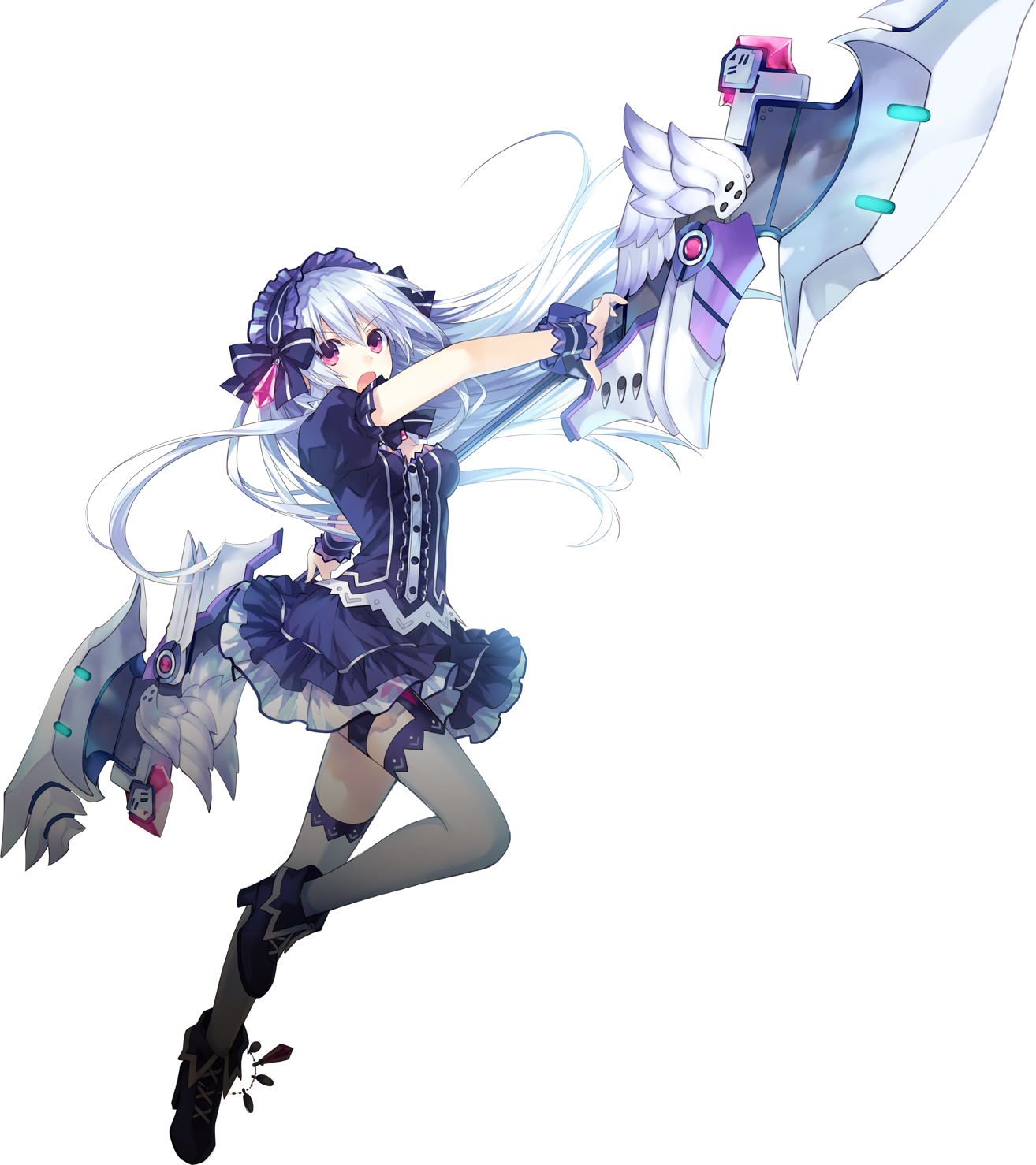 Tiara's Weapon - Fairy Fencer F Png (1314x1478), Png Download