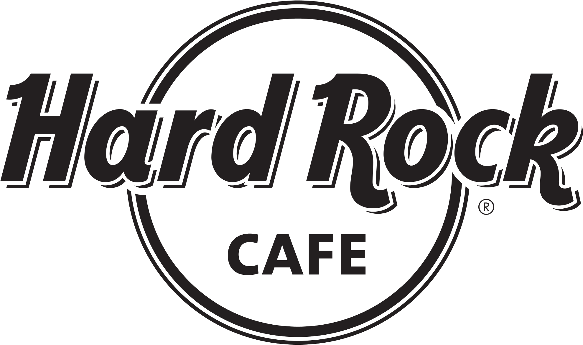 Jpg Library Stock Hard Caf Logo Transparent Png Stickpng - Logo Hard Rock Café (2000x1179), Png Download