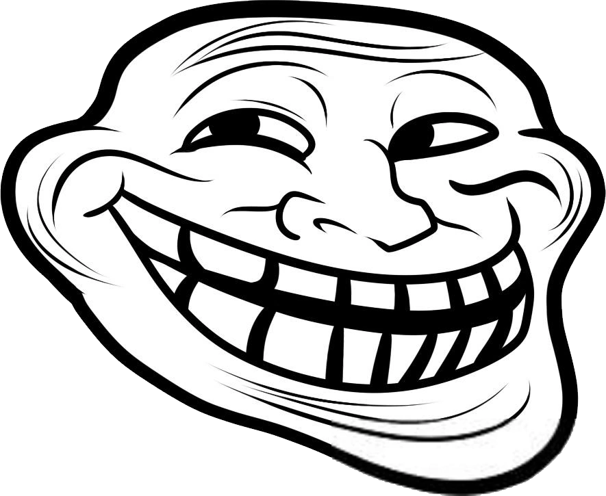 Mw3 Troll Face (885x725), Png Download