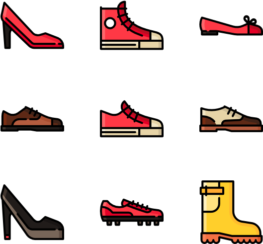 Shoes - Shoes Icon (600x564), Png Download