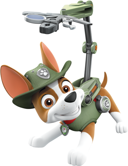 Newest Member Of The Paw Patrol - Paw Patrol Tracker Png (536x604), Png Download