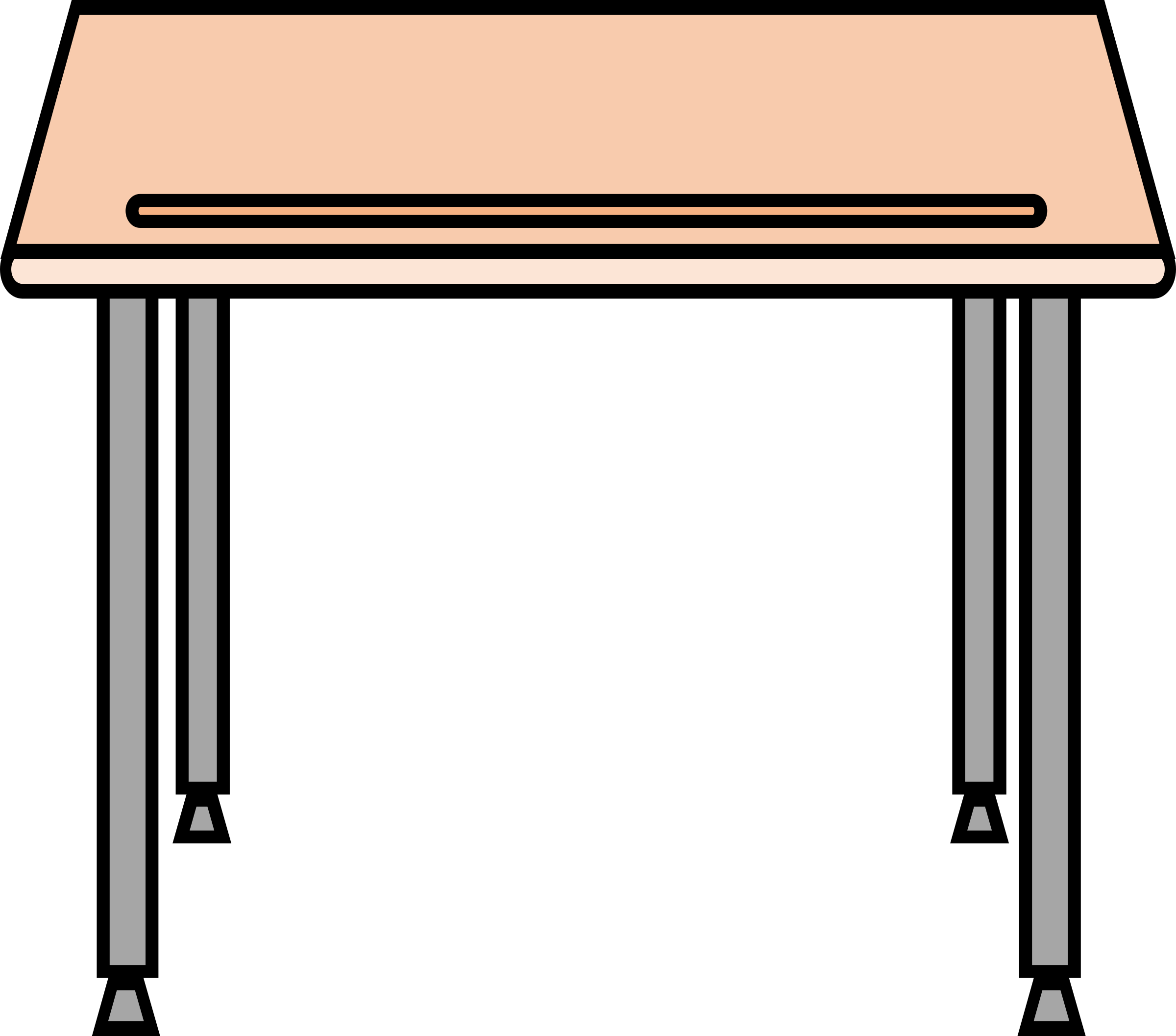 This Free Icons Png Design Of Simple School Desk (2400x2114), Png Download