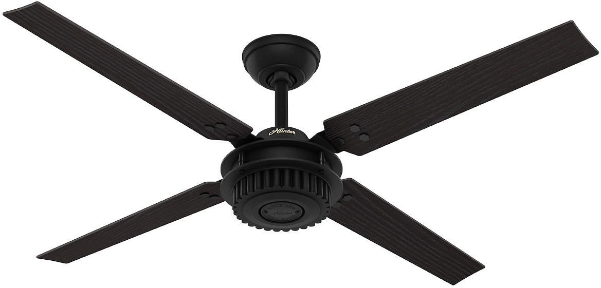 Ceiling Fan Png Background Image - Hunter Chronicle 54 54" Outdoor Ceiling Fan - 4 Reversible (1024x666), Png Download
