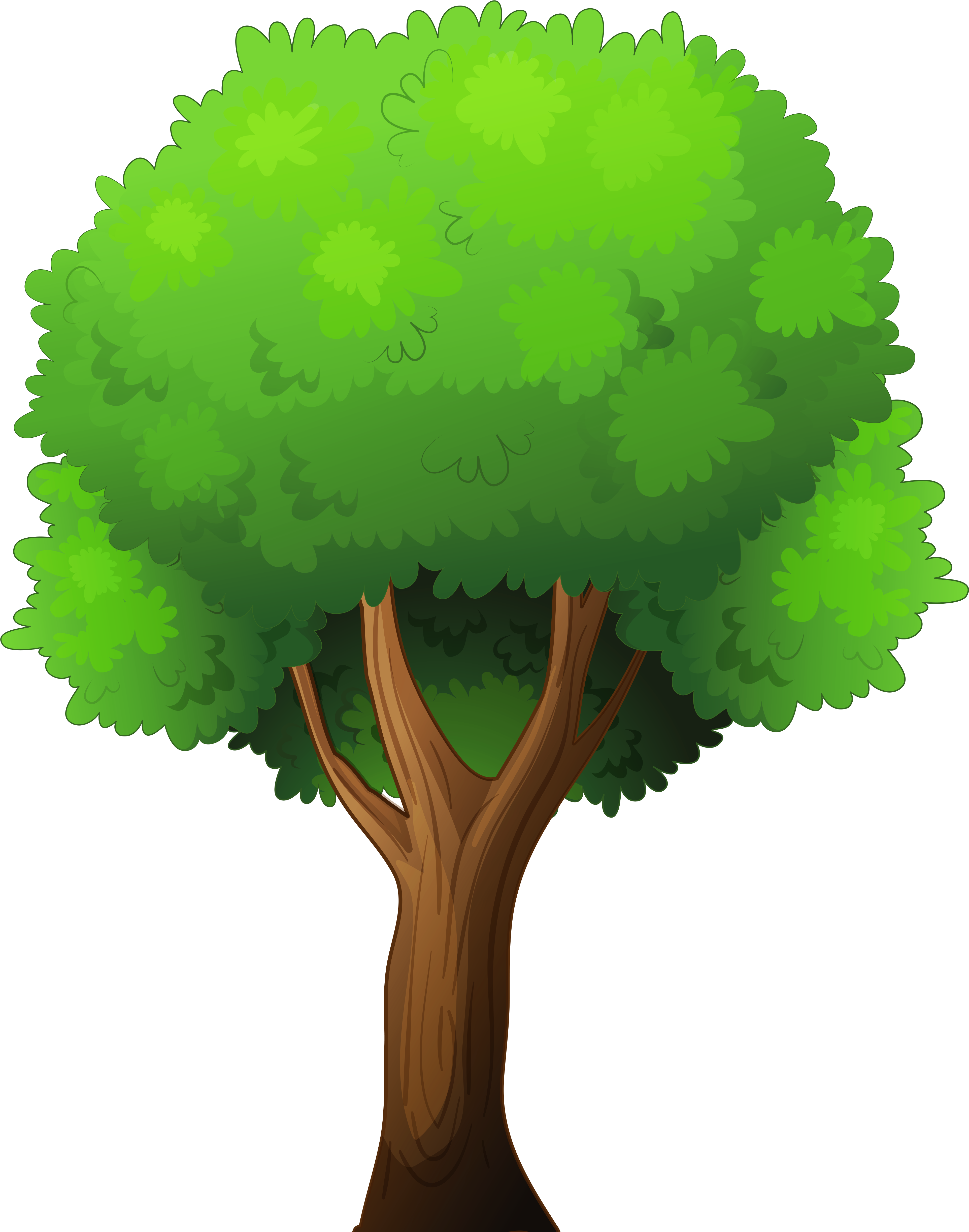 Tree Png Clip Art - Transparent Background Tree Clipart Png (3905x5000), Png Download