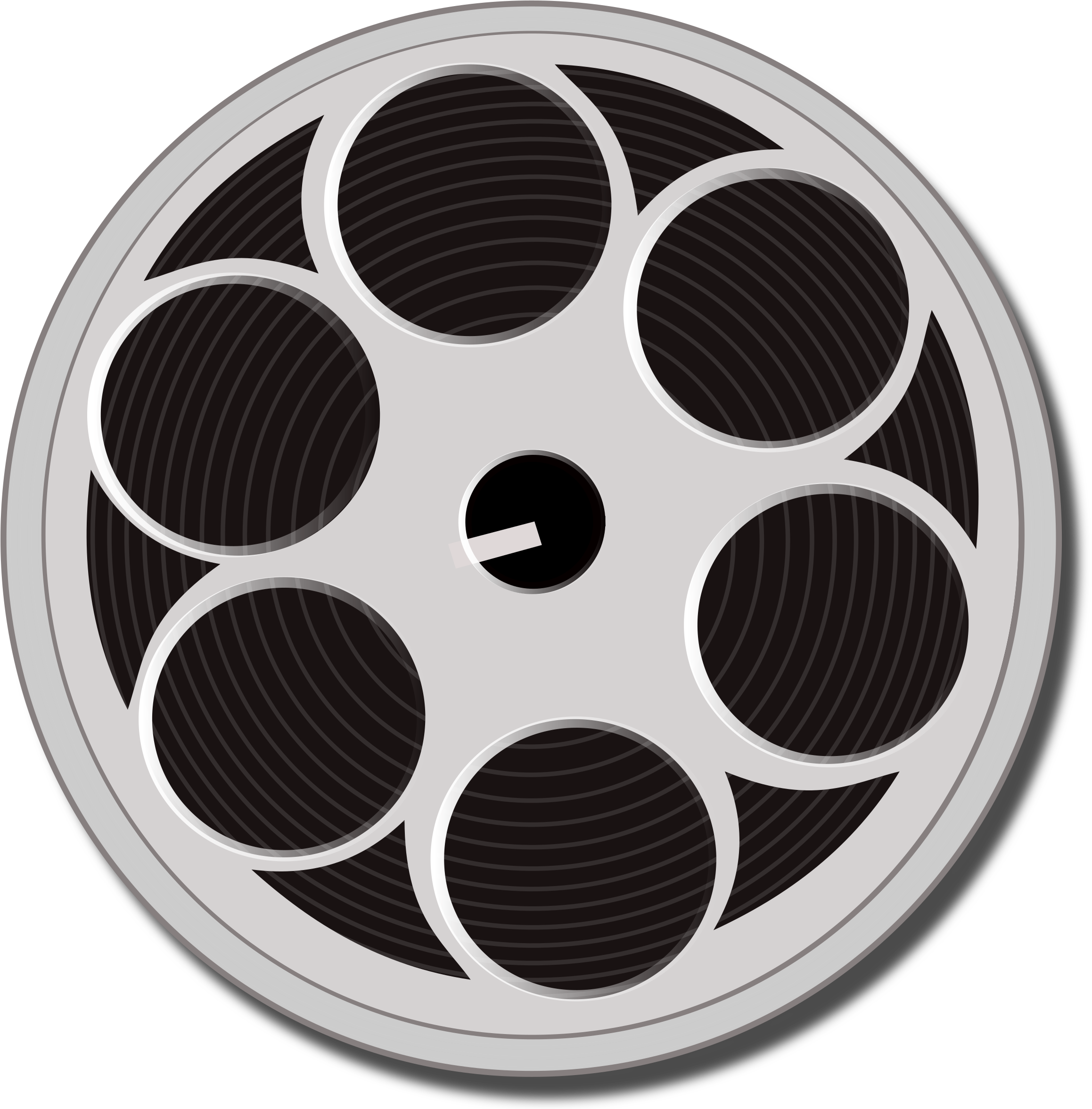 Film Reel C9suvg Clipart - Film Reel Clip Art (2400x2400), Png Download
