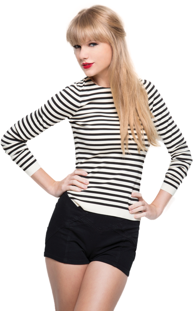 Music Stars - Taylor Swift Transparent Png (708x1129), Png Download