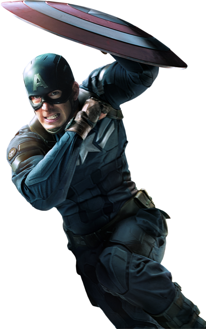 Captain America Png Image - Captain America The Winter Soldier Png (708x1129), Png Download