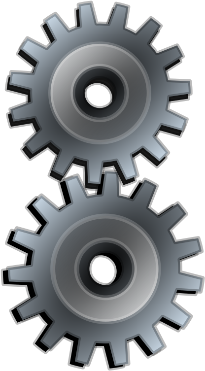 Epicyclic Gearing Computer Icons Color Green - Gears Animated Transparent Png (438x750), Png Download