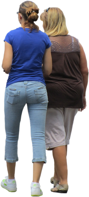 Google Search People Png, Cut Out People, Architecture - People Walking Away Png (685x685), Png Download
