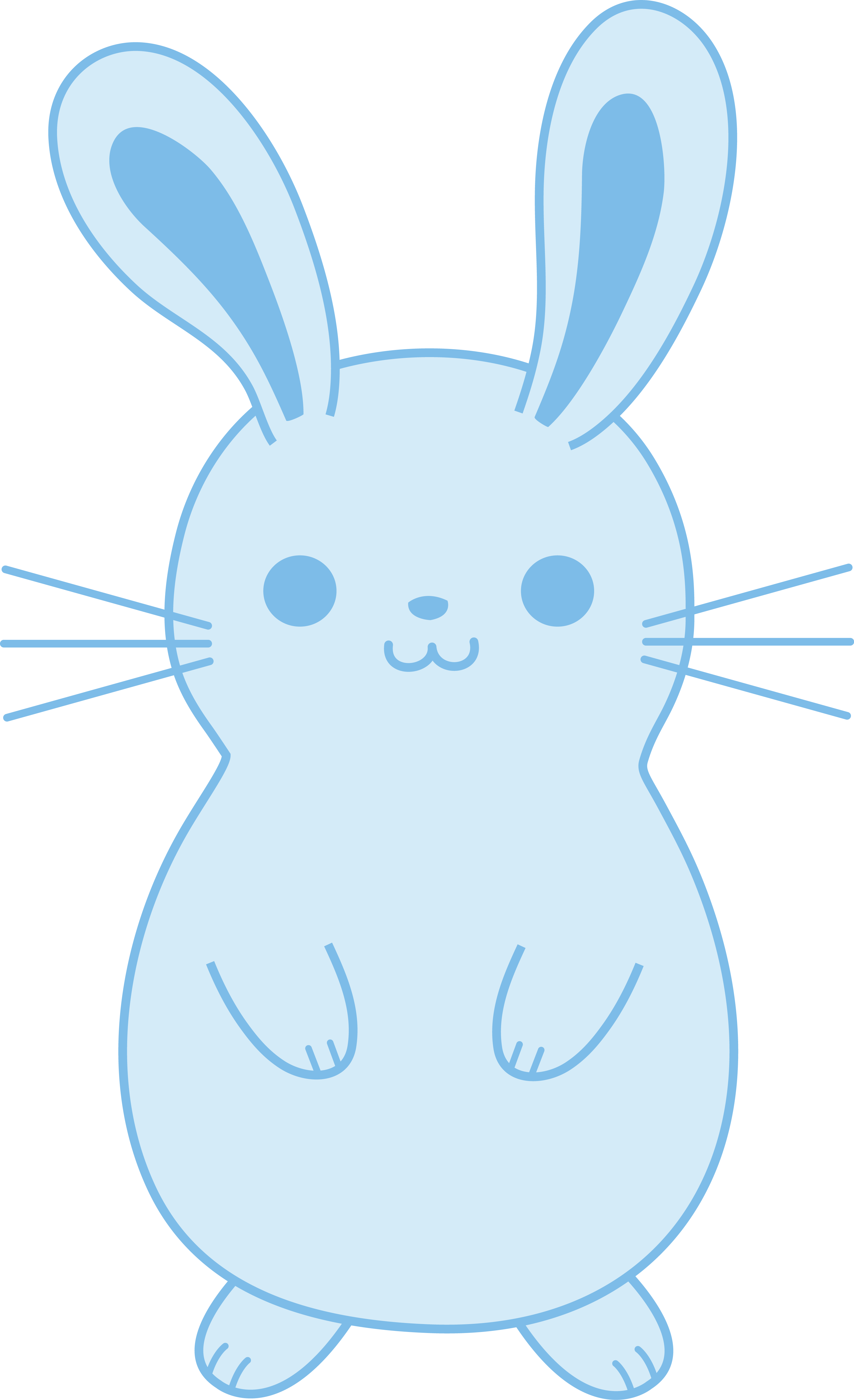 Download Bunny Clipart Blue Bunny Pencil And In Color Bunny - Bunny Rabbit Clipart PNG Image with No Background Download Bunny Clipart Blue Bunny Pencil And In Color Bunny - Bunny Rabbit Clipart PNG Image with No Background