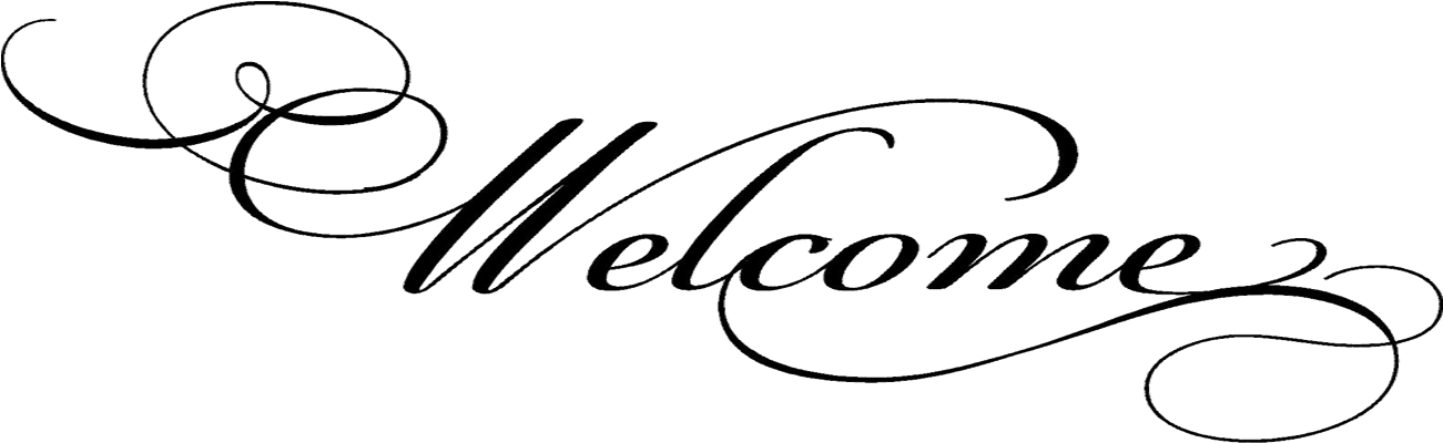 Welcome - Calligraphy (1300x500), Png Download