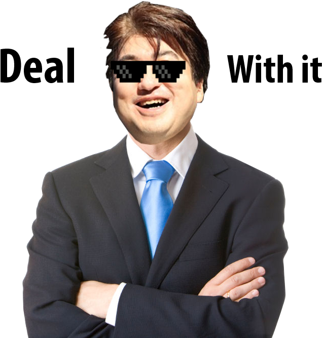 Tanaka Deal With It - Donkey Suit (715x671), Png Download