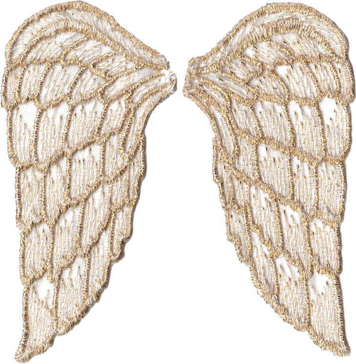 Golden Angel Wings Free Png-files And Printables - Angel Wings Nail And String Art (730x746), Png Download