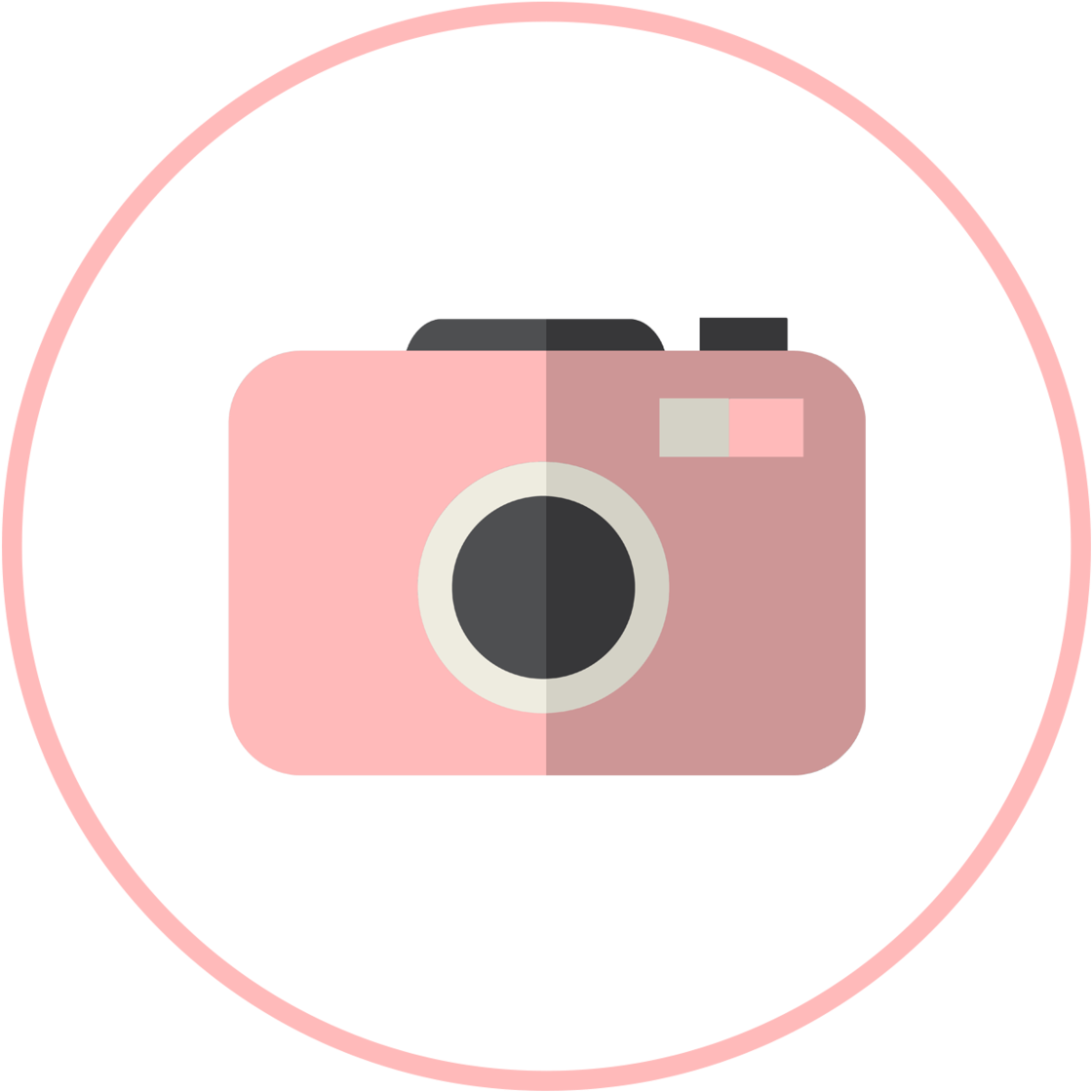 Photo Camera Png Photo - Circle (1500x1456), Png Download