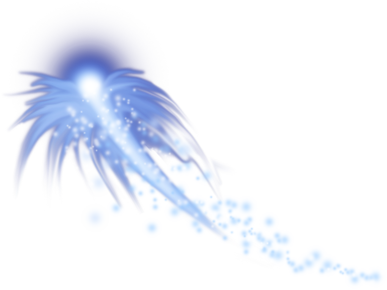 Cool Effects Blue Star Png - Portable Network Graphics (1302x978), Png Download